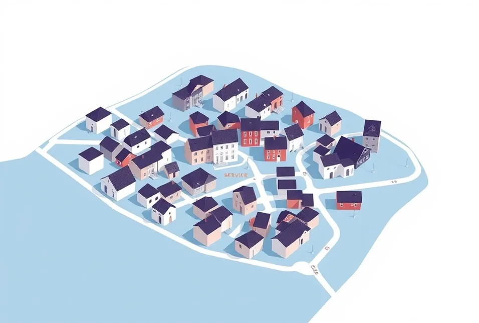 Carte du secteur d'intervention autour de Apt (84400)